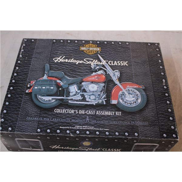 Harley Davidson (franklin mint) Die-Cast Assembly Kit - used