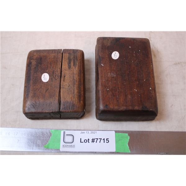 Antique Wooden Chalk Brushes?