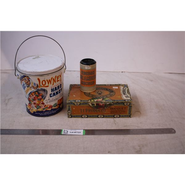 Cigar Box,Candy tin