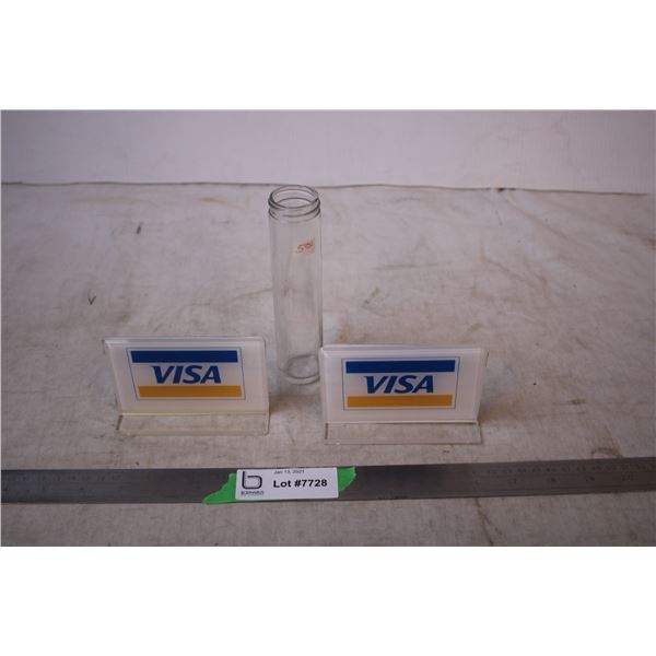 Visa advertising Items