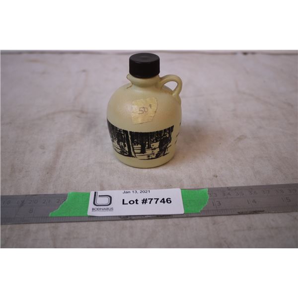 Mini Maple Syrup Bottle with syrup