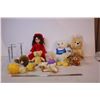 various Stuffed Animals,Doll,doll stands