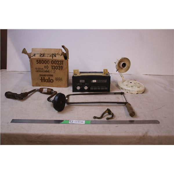 Fm Radio,saw,Misc Items
