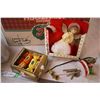 Image 5 : Box of vintage christmas decorations
