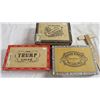 Image 2 : (3) vintage wooden cigar boxes