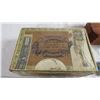 Image 2 : 1922 cigar wooden box + cedar box, lighter, misc