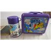 Image 2 : vintage plastic mickey mouse lunch kit + thermos + books