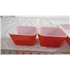 Image 2 : pyrex refrigerator dishes, baking plate (no lids)
