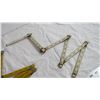 Image 3 : (2) vintage folding rulers