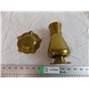 Image 4 : Heavy Brass vase + brass ash-tray