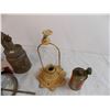 Image 2 : vintage items, torch and wall lamp