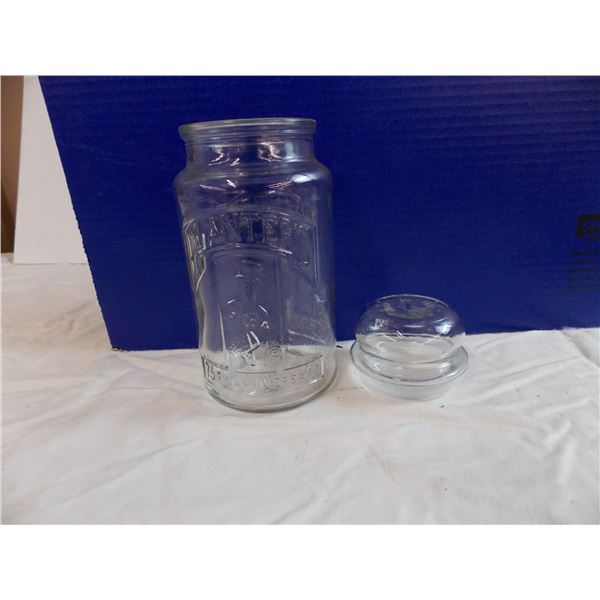 Planters peanuts 1981 glass jar