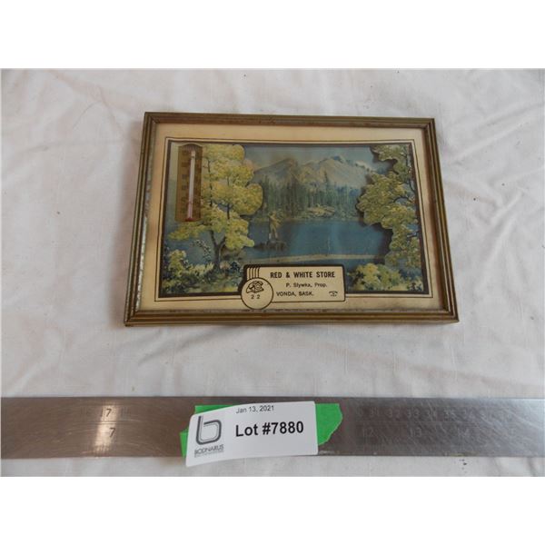 Vonda, SK thermometer picture - 7" long