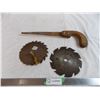 vintage saw blades