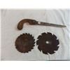 Image 2 : vintage saw blades