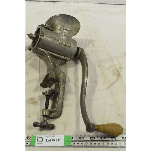 Vintage Metal Meat Grinder