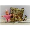 Vintage Pillow & Dolls
