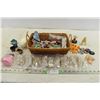 Image 1 : Assorted Ornaments, Corks & Toys