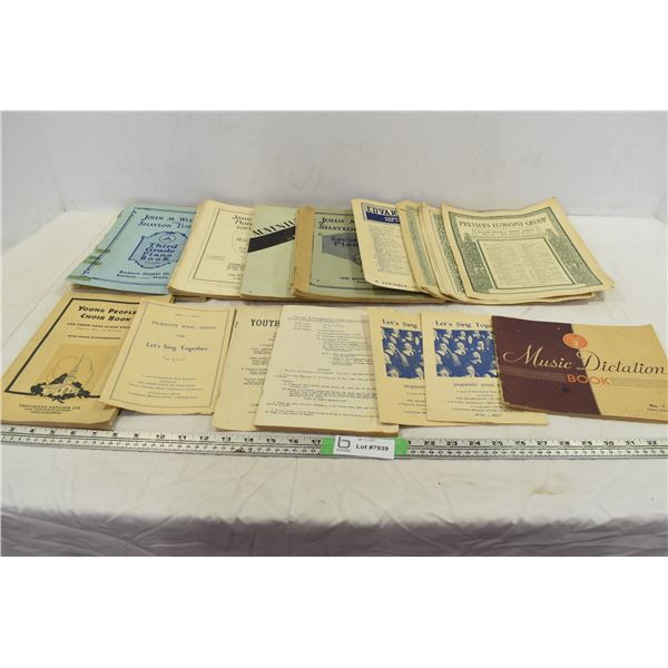 Assorted Music Books