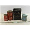 Blue Ribbon, Neal Bros & Old Chum Tobacco Tins