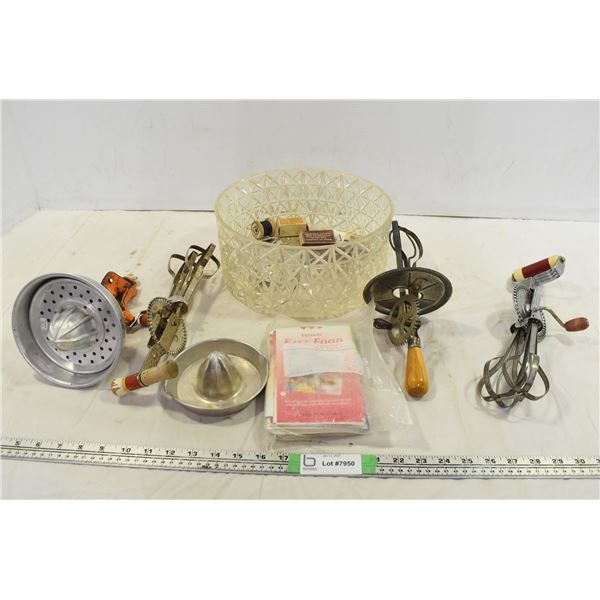 Hand Mixers, Juicer & Sewing Supplies