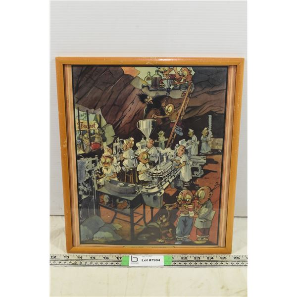 R. Batchelor Painting Reprint