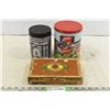 Coca Cola Tin, Cigar Box and Misc. Tin
