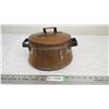 Image 3 : rare old copper oven tin cooking pot