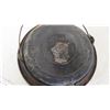 Image 4 : vintage cast iron stove top waffle iron - with base