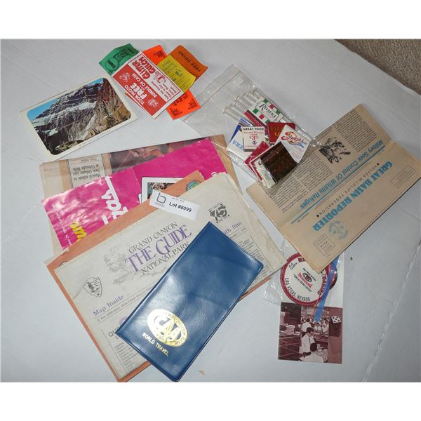 Las Vegas Brochures, Matchbooks, Other Travel Collectibles