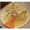 Image 4 : Vintage Bamboo Advertising Parasol Chin Chun Bao A.T.B. Health Products