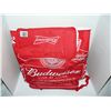 Image 7 : New TO Blue Jays Bud Light Red Cooler Bag+Backpack + 2 Light Up Glasses