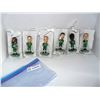 Image 1 : Sask. Roughriders Bobbleheads - Set of 6 - NIP