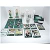 Image 1 : Sask. Roughriders Glass Coasters, Cards, Bobbleheads