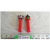 Image 1 : Mickey Mouse + Wicked Witch Pez Dispensers