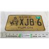 Image 1 : Yukon license plate - 89 sticker