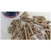 Image 3 : vintage wood clothes pins