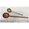 Image 1 : brass + copper ladels