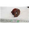 Image 1 : vintage wooden fishing reel