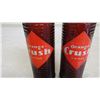 Image 2 : 2X THE BID PRICE - Amber 7oz Orange Crush Bottles