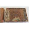 Image 2 : (2) vintage wooden cigar boxes - rosa selecta stamped 1907 on back)
