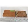 Image 6 : (2) vintage wooden cigar boxes - rosa selecta stamped 1907 on back)
