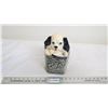Image 1 : vintage ceramic dog cookie jar 9.5" tall