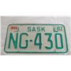 Image 2 : Snowmobile motorbike Saskatchewan License Plate