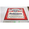 Image 1 : Budweiser framed advertising - 16x20