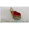 Image 4 : Metal Piano Ornament/Jewellery box - 3.75" long