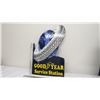 Image 8 : Goodyear service station porcelain flange sign - 24x36 - double sided
