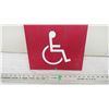 Image 3 : CIBC wheelchair parking aluminum sign - 12x18