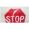 Image 2 : Stop/Slow double side aluminum sign - 17.75x17.75