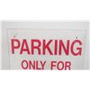 Image 2 : parking sign metal - 24x24